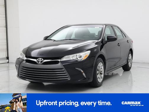 Black 2016 Toyota Camry LE