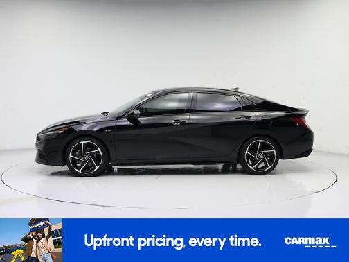 Black 2023 Hyundai ELANTRA N Line