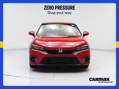 Red 2023 Honda Civic LX