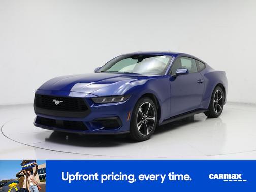 Blue 2024 Ford Mustang Ecoboost