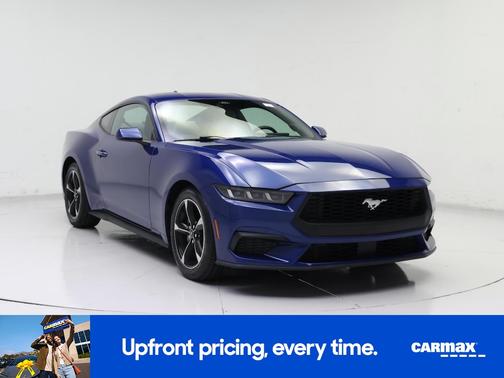 Blue 2024 Ford Mustang Ecoboost