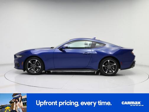Blue 2024 Ford Mustang Ecoboost