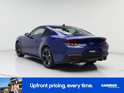 Blue 2024 Ford Mustang Ecoboost