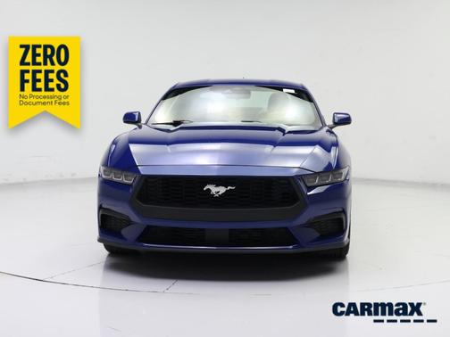 Blue 2024 Ford Mustang Ecoboost