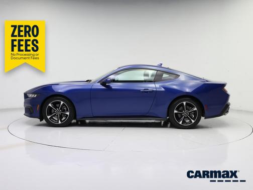 Blue 2024 Ford Mustang Ecoboost
