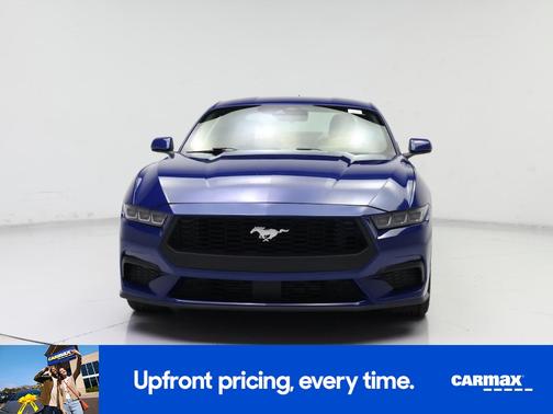 Blue 2024 Ford Mustang Ecoboost
