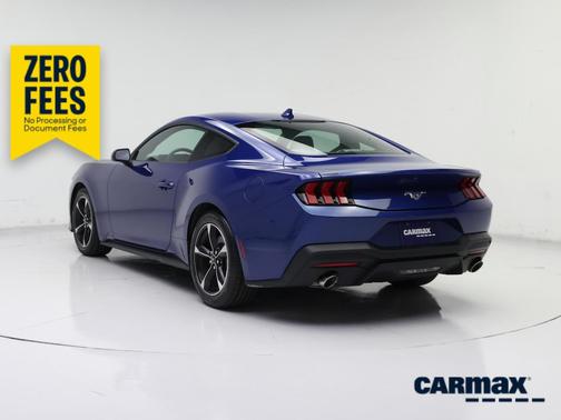 Blue 2024 Ford Mustang Ecoboost
