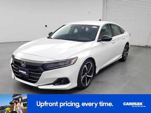 White 2022 Honda Accord Sport SE