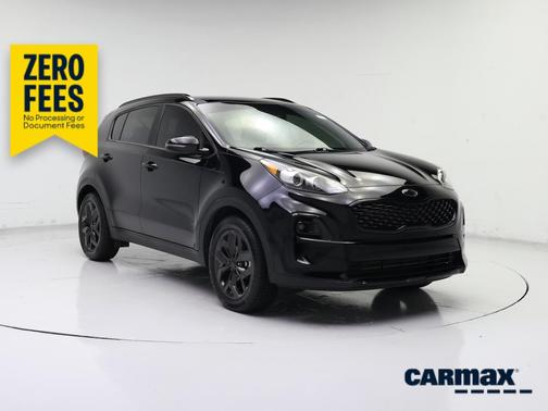 Black 2022 Kia Sportage Nightfall