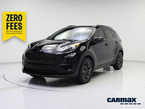 Black 2022 Kia Sportage Nightfall