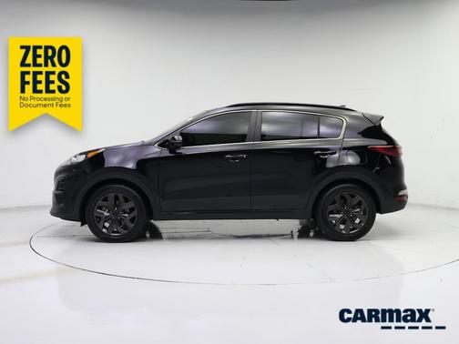Black 2022 Kia Sportage Nightfall