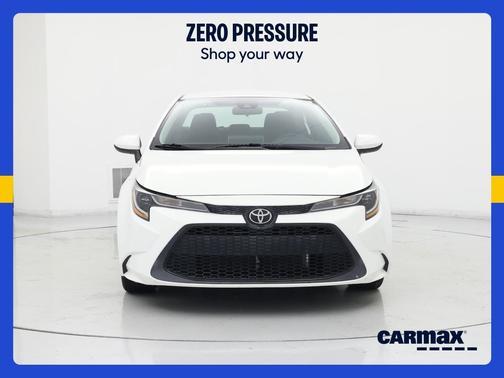 White 2021 Toyota Corolla LE
