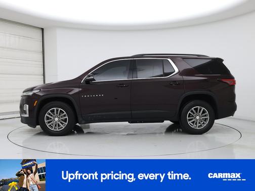 Burgundy 2023 Chevrolet Traverse LT Cloth