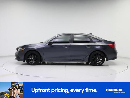 Gray 2022 Honda Civic Sport