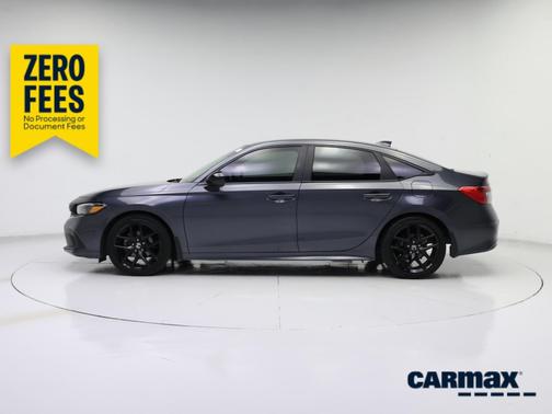 Gray 2022 Honda Civic Sport