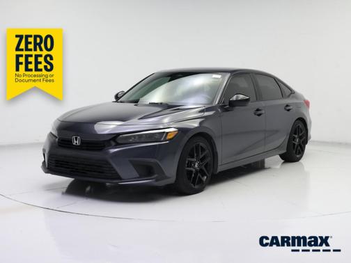 Gray 2022 Honda Civic Sport