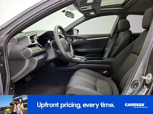Gray 2018 Honda Civic EX