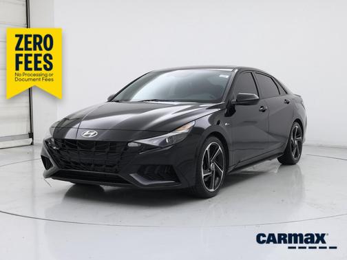Black 2022 Hyundai ELANTRA N Line