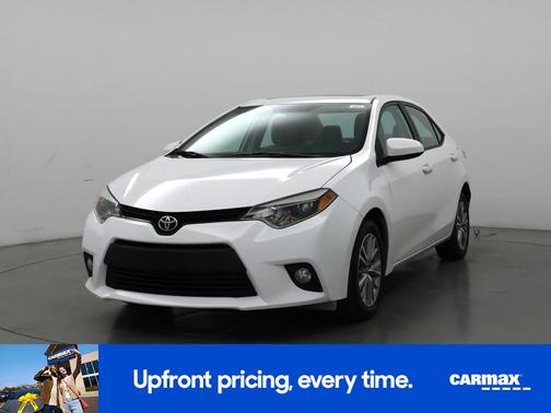 White 2014 Toyota Corolla LE Plus