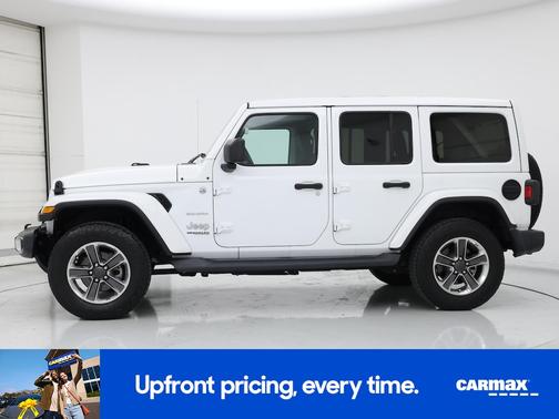 White 2020 Jeep Wrangler Unlimited Sahara