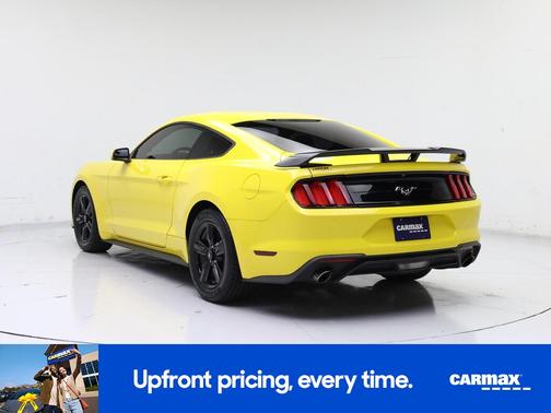 Yellow 2018 Ford Mustang Ecoboost