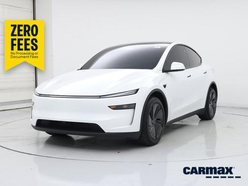 White 2026 Tesla Model Y Long Range