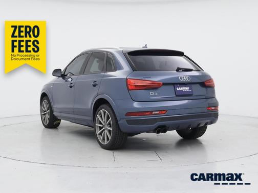 Blue 2018 Audi Q3 Premium