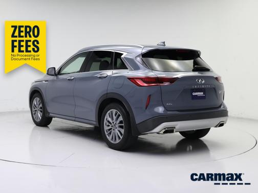 Blue 2023 INFINITI QX50 Luxe