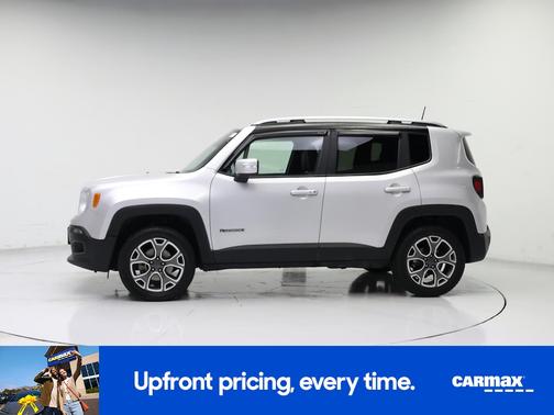 Silver 2018 Jeep Renegade Limited