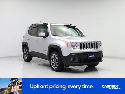 Silver 2018 Jeep Renegade Limited