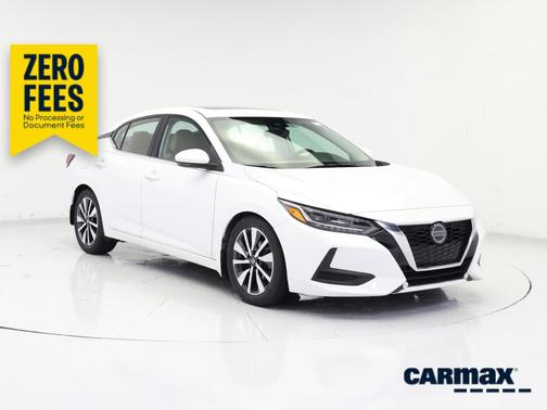 White 2020 Nissan Sentra SV