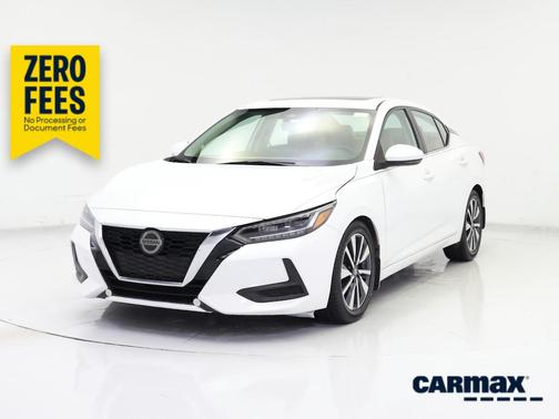 White 2020 Nissan Sentra SV