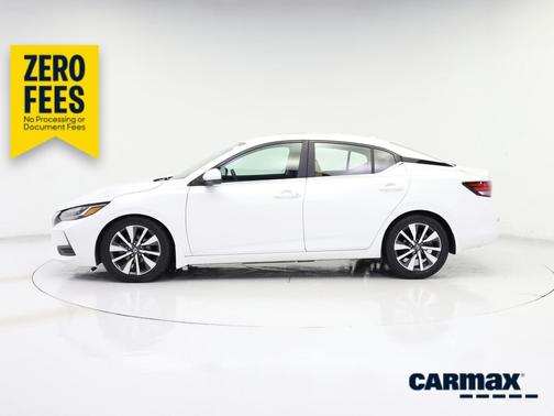 White 2020 Nissan Sentra SV