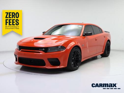 Orange 2023 Dodge Charger Scat Pack Widebody