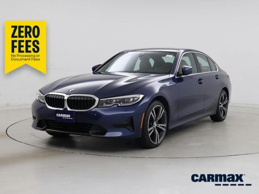 Blue 2021 BMW 330 I xDrive
