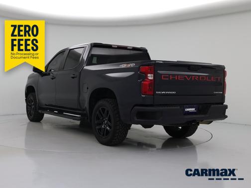 Black 2022 Chevrolet Silverado 1500 Custom
