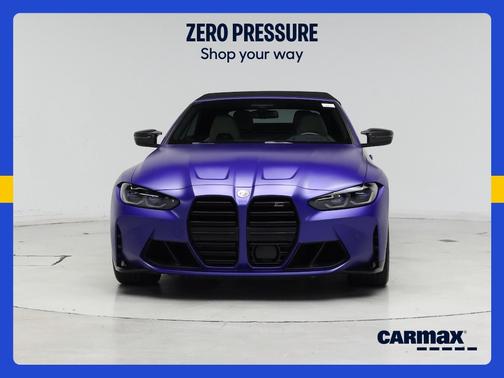 Blue 2022 BMW M4 Competition
