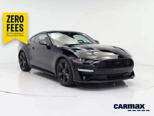 Black 2022 Ford Mustang Ecoboost Premium