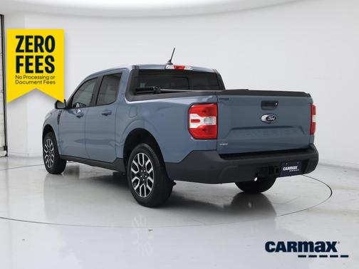 Blue 2022 Ford Maverick Lariat