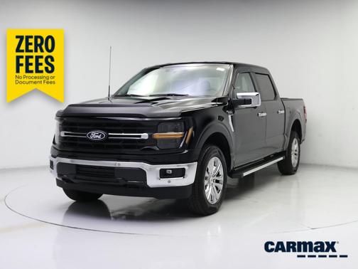Black 2024 Ford F-150 XLT