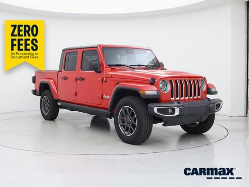 Red 2020 Jeep Gladiator Overland