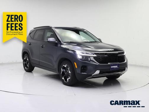 Gray 2025 Kia Seltos S