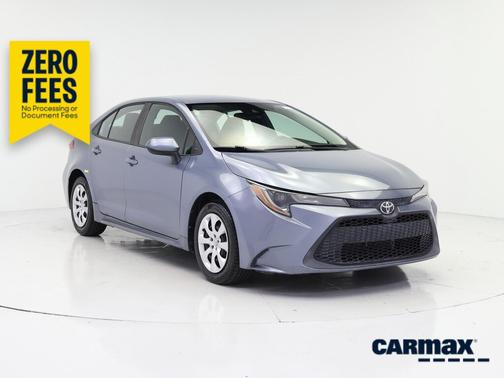 Blue 2020 Toyota Corolla LE