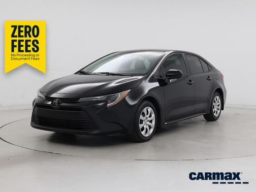 Black 2025 Toyota Corolla LE
