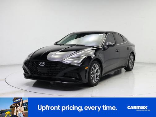 Black 2023 Hyundai SONATA SEL
