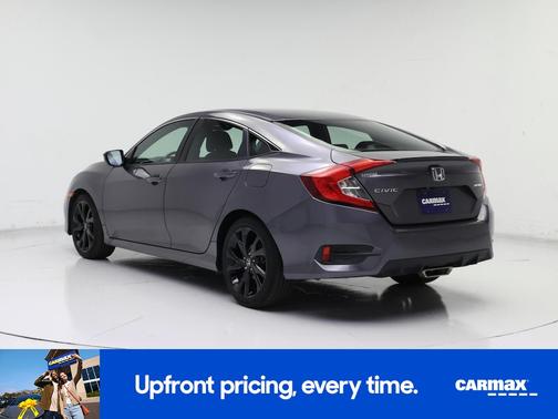 Gray 2019 Honda Civic Sport