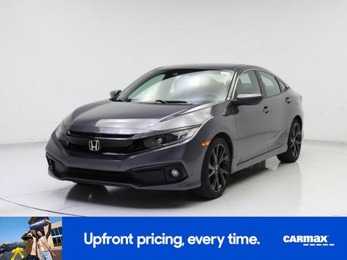 Gray 2019 Honda Civic Sport