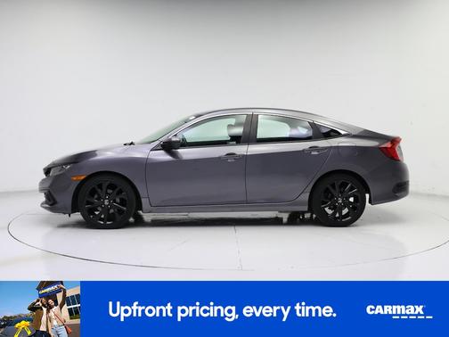 Gray 2019 Honda Civic Sport