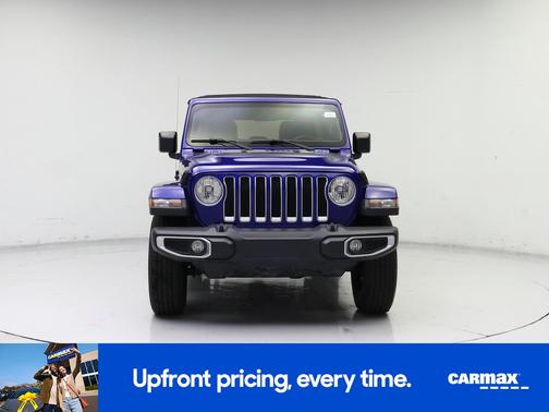 Blue 2018 Jeep Wrangler Unlimited Sahara