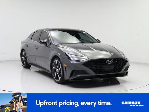 Gray 2021 Hyundai SONATA SEL Plus